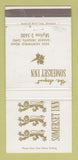 Matchbook Cover - Somerset Inn Shaker Heights OH WEAR 30 Strike