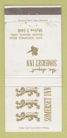 Matchbook Cover - Somerset Inn Shaker Heights OH WEAR 30 Strike