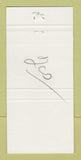 Matchbook Cover - Snow's Halifax NS 30 Strike