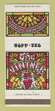 Matchbook Cover - The Vintner Restaurant San Francisco CA 30 Strike