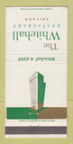 Matchbook Cover - Whitehall Restaurant Chicago IL 30 Strike