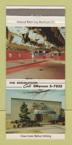 Matchbook Cover - Silver Fox Restaurant Washington DC 30 Strike