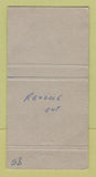 Matchbook Cover - Rexdale Restaurant ON WEAR 30 Strike
