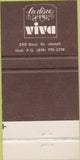 Matchbook Cover - C Club Fondue Restaurant Hull QC 30 Strike
