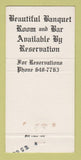 Matchbook Cover - Red Lyon Inn Restaurant June Lake CA WEAR 30 Strike