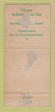 Matchbook Cover - Riveredge Restaurant Reading PA WORN 30 Strike