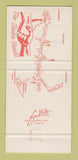 Matchbook Cover - Shake Hands Pub Stockel Belgium 30 Strike