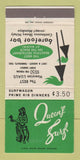 Matchbook Cover - Queen's Surf Restaurant Waikiki Hawaii girlie 30 Strike