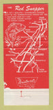 Matchbook Cover - Red Snapper Restaurant Foxboro MA 30 Strike