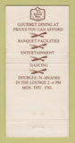 Matchbook Cover - Ye Olde Fractured Forke Inn Whittier CA 30 Strike