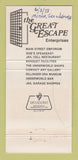 Matchbook Cover - Sob's Speakeasy Crown Point IN 30 Strike