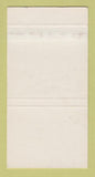 Matchbook Cover - Toto Pizza Restaurant Carlton UK Egnland SAMPLE 30 Strike