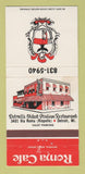 Matchbook Cover - Roma Cafe Detroit MI Italian 30 Strike