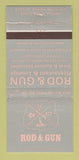Matchbook Cover - Rod and Gun Restaurant Delray Beach FL 30 Strike