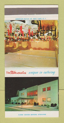 Matchbook Cover - The Shoals Catering Brooklyn NY 30 Strike