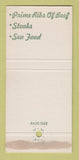 Matchbook Cover - Shine's Restaurant New York City 30 Strike