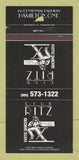 Matchbook Cover - Club Ritz Strip Club Hamilton ON WORN 30 Strike