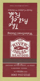 Matchbook Cover - River House Seafood Savannah GA 30 Strike