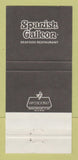 Matchbook Cover - Spanish Galleon Restaurant Seafood 30 Strike
