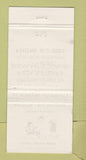 Matchbook Cover - Something Else Restaurant Jasper AB WEAR 30 Strike