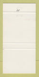 Matchbook Cover - The River Cafe Dance Club Manayunk Philadelphia PA 30 Strike