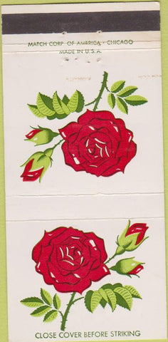 Matchbook Cover - Wardman Park Hotel Washington DC rose 30 Strike