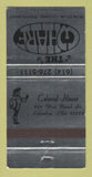 Matchbook Cover - The Wharf Restaurant Columbus OH Colonial House 30 Strike
