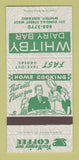 Matchbook Cover - Whitby Dairy Bar ON 30 Strike