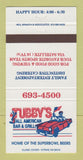 Matchbook Cover - Tubby's All American Grill Bar 30 Strike
