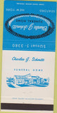 Matchbook Cover - Charles Schmitt Funeral Home Seaford NY 30 Strike