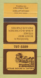 Matchbook Cover - The Stagecoach Steak House Tavern Gormley ON 30 Strike