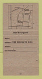 Matchbook Cover - Whiskey Box Dallas TX 30 Strike