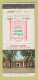Matchbook Cover - Village Manor Grosse Pointe MI WEAR 30 Strike
