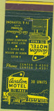 Matchbook Cover - Avalon Motel Boston MA 30 Strike