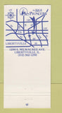 Matchbook Cover - Sea Princess Restaurant Libertyville IL 30 Strike