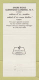 Matchbook Cover - Stan Shapiro's Swan Club Glenwood Landing NY WEAR 30 Strike