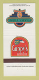 Matchbook Cover Stakeout Grill Guppy's Belleair Bluffs Indian Rocks FL 30 Strike