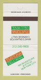 Matchbook Cover - Trattoria Dell'Arte New York City Italian 30 Strike
