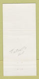 Matchbook Cover - Shark City Bar Grill Toronto ON 30 Strike