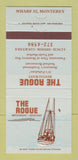 Matchbook Cover - Rogue Restaurant Monterey CA 30 Strike
