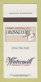 Matchbook Cover - Watermill Restaurant Cafe Bravissimo Smithtown NY 30 Strike