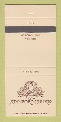 Matchbook Cover - Stanford Court San Francisco CA 30 Strike