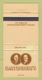 Matchbook Cover - Rattenbury's Crystal Garden Victoria BC WEAR 30 Strike
