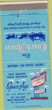 Matchbook Cover - The Space Age Motel New Orleans LA 30 Strike