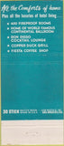 Matchbook Cover - Hotel San Diego CA 30 Strike