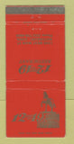 Matchbook Cover - West 1249 Restaurant Waterbury CT 30 Strike