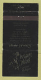 Matchbook Cover - Treasure Island Saginaw MI WORN 30 Strike