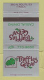 Matchbook Cover - Truffles Grove Itasca IL 30 Strike