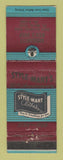 Matchbook Cover - Style Mart Men's Clothes University Shop Fort Worth TX 1949