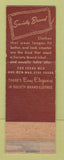 Matchbook Cover - Society Brand Men's Clothes Holdrege NE Brown Hendrickson WEAR